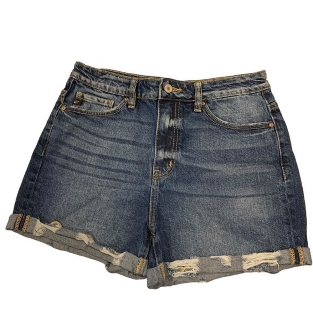 KanCan Destructed Jean Shorts 7
